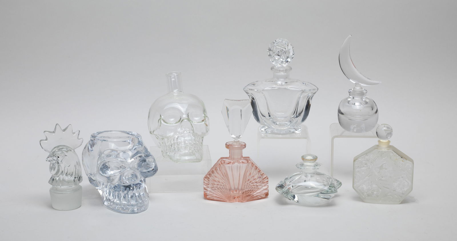 Vintage Perfume Bottles & Skull Bottles (1 of 9)