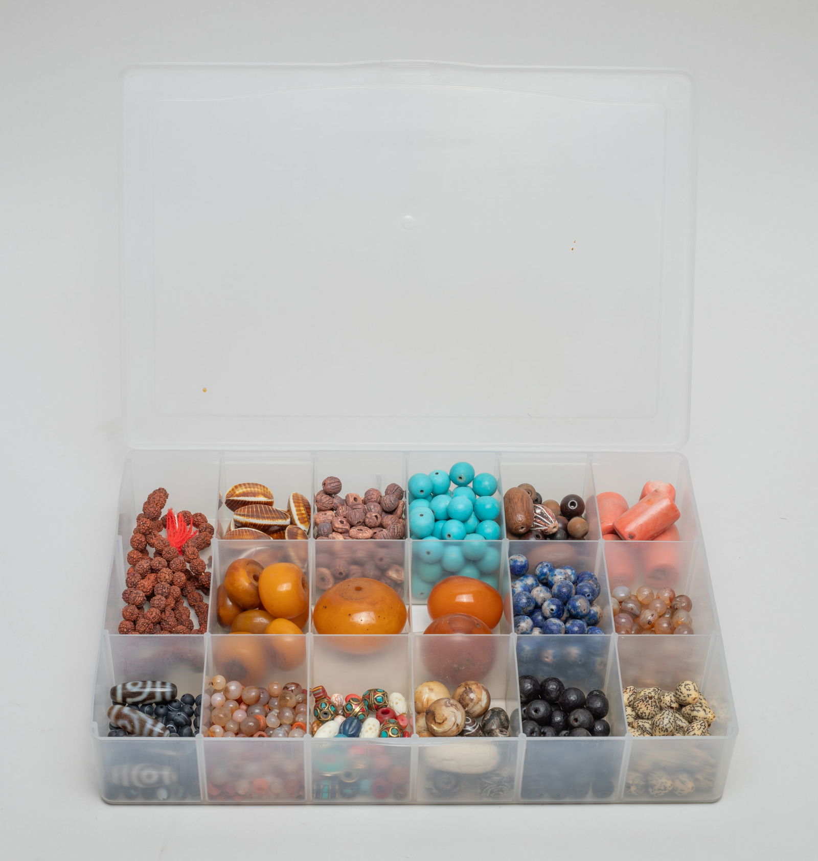 Estate Large Set Chinese/ Tibetan Beads (1 of 8)