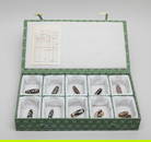 Estate Box of Chinese/ Tibetan Dzi Beads