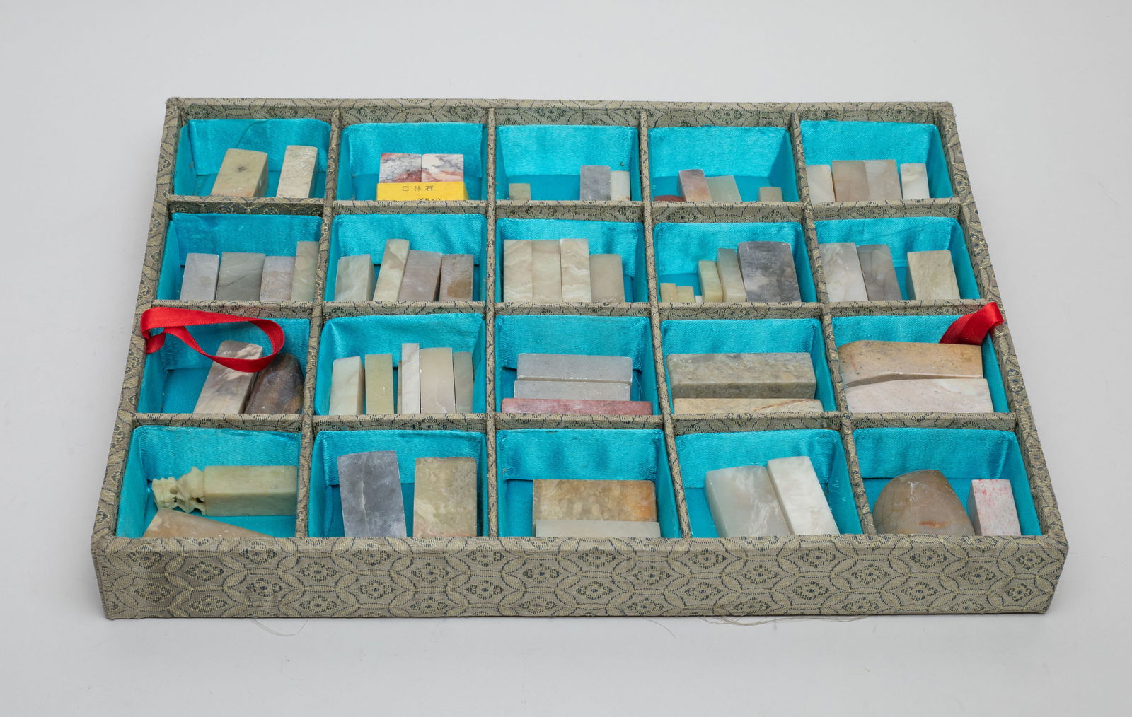 Estate Large Set Chinese Export Stone Seals (1 of 9)