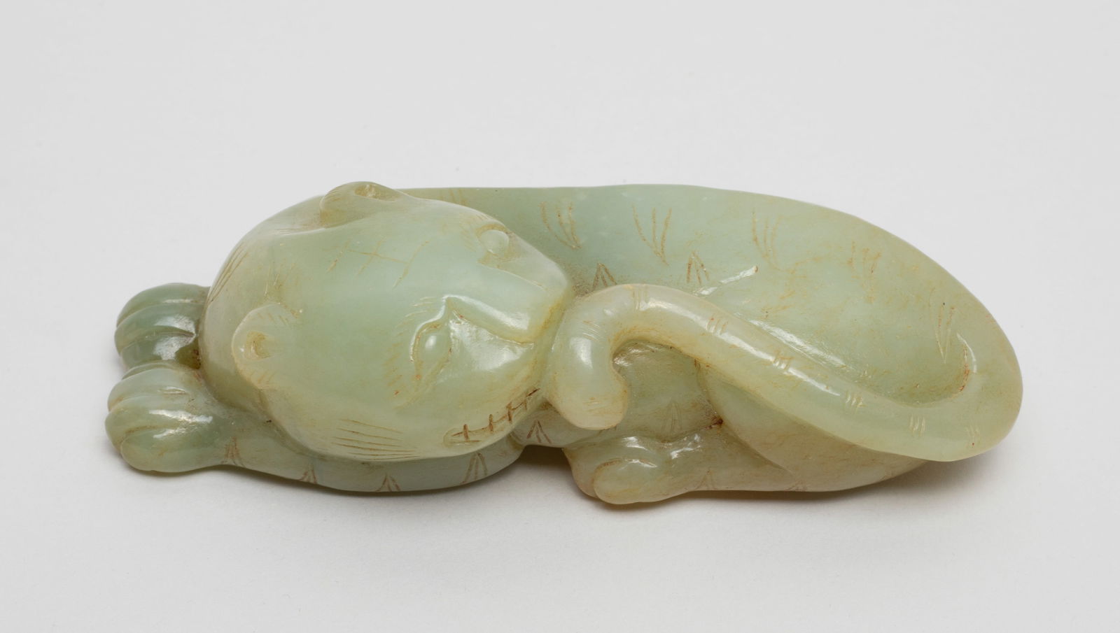 Collectible Chinese Jade Carved Beast (1 of 9)