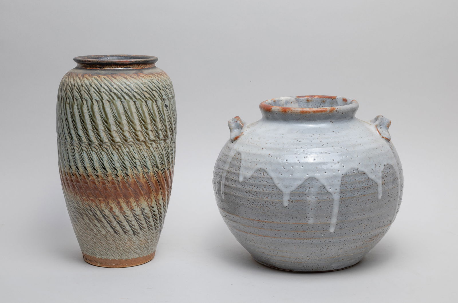 Vintage Japanese Hand Thrown Pottery Wares (1 of 9)