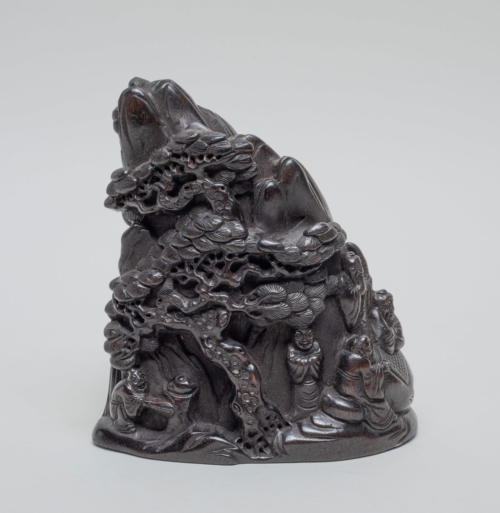 Chinese Zitan Like Wood Sculpture (1 of 14)