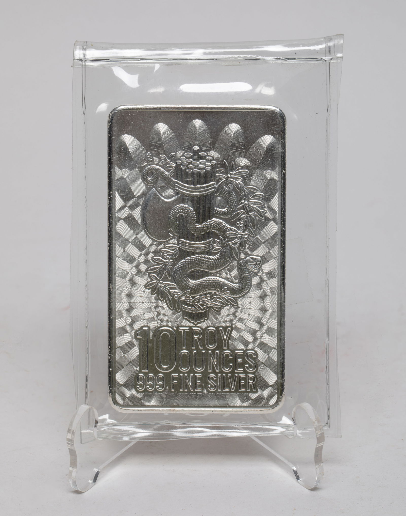 Collectible 10 Troy Ounce Silver Bar (1 of 9)
