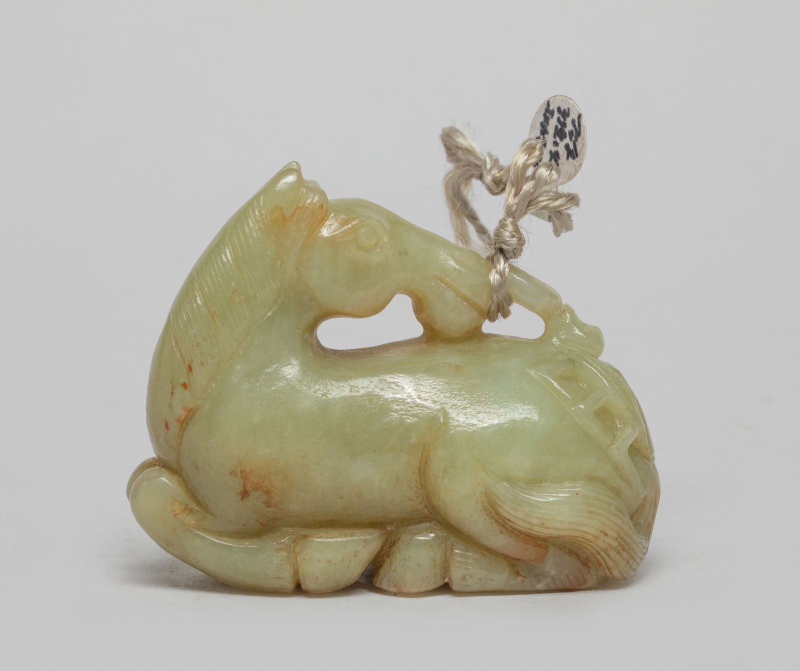 Chinese Yellow- Brown Jade Horse (1 of 10)