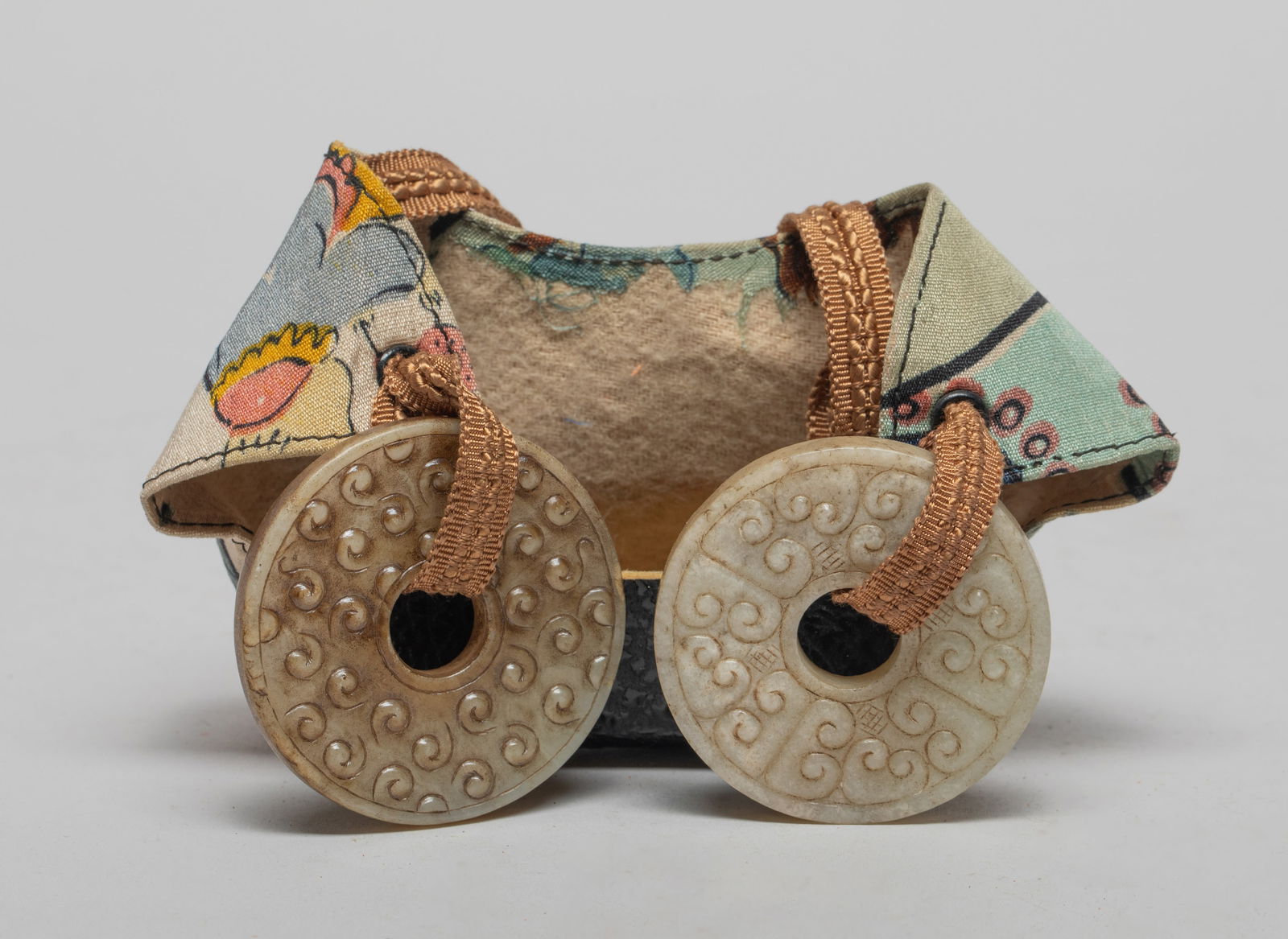 Chinese Jade & Silk Purse (1 of 10)