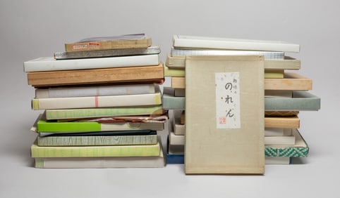 Estate Large Set Japanese Silk Pieces