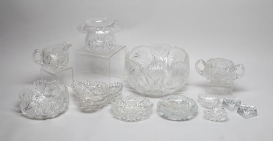 American Bright Cut Crystal Wares