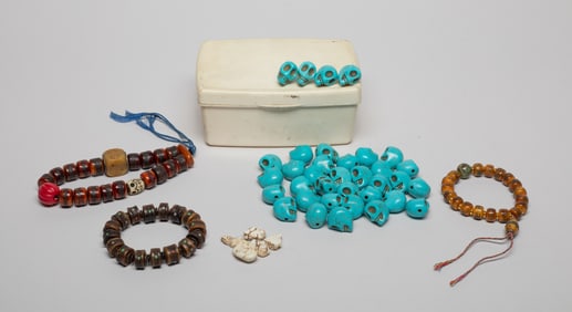 Estate Chinese/ Tibetan Beads