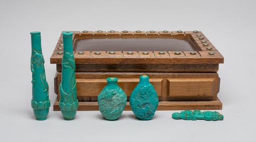 Estate Chinese Export Carvings