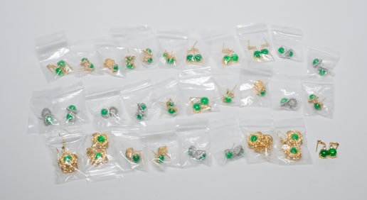 Estate Chinese Export Earrings