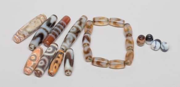 Estate Large Set Chinese/ Tibetan Beads