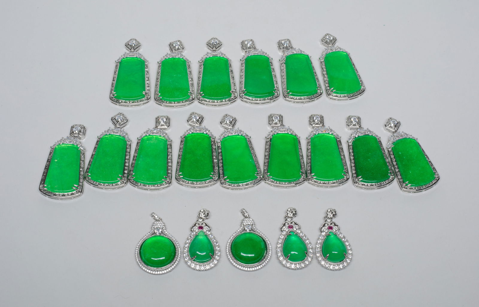 Estate Chinese Export Jewelry Pendants (1 of 10)