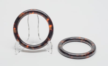 Two Chinese Export Bangles