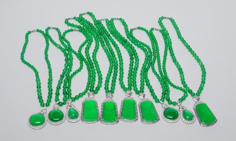 Estate Large Set Chinese Export Jewelry