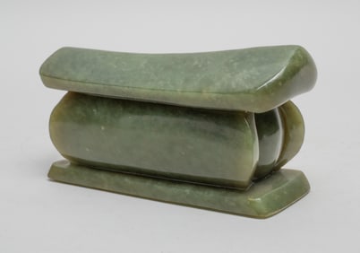 Large Chinese Jade Carved Paper Weight