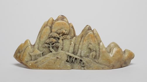 Chinese Jade/ Stone Table Sculpture