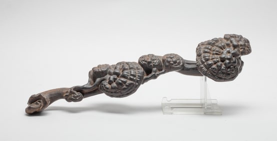 Chinese Export Agarwood Sculpture Ruyi