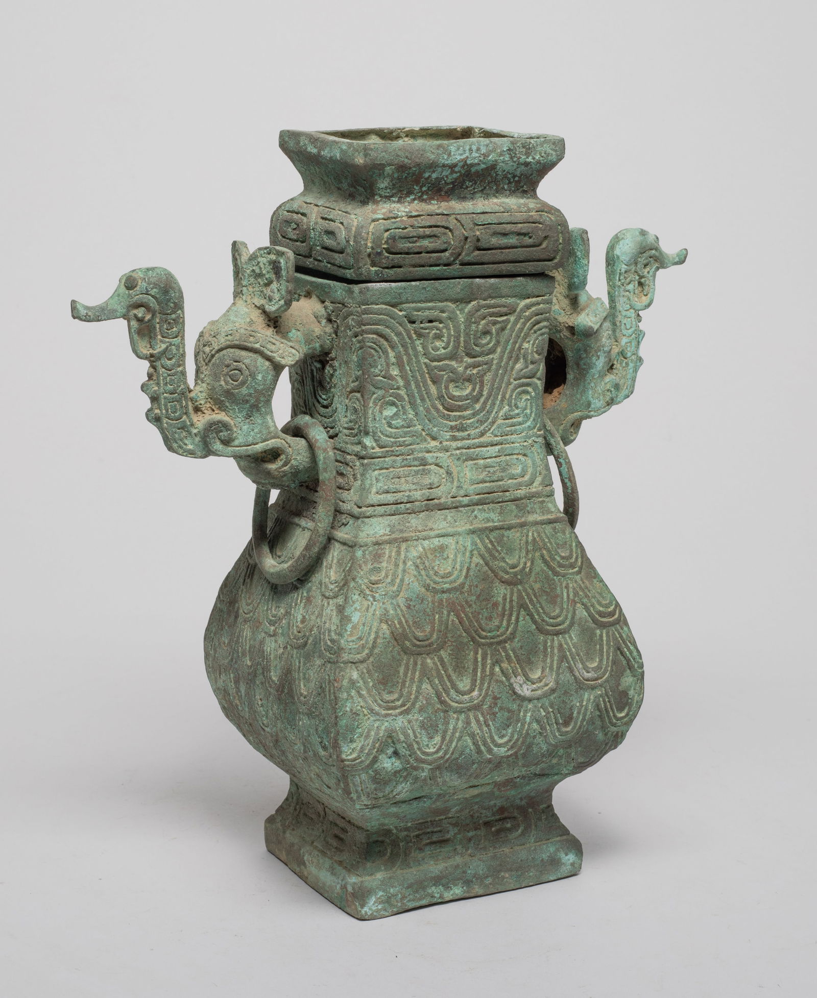 Chinese Bronze Covered Vase (1 of 13)