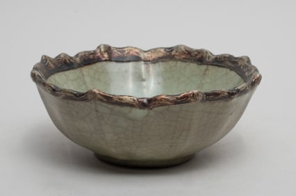 Chinese Sung Type Porcelain Lotus Bowl