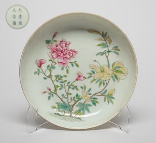 Chinese Famille Rose Porcelain Plate