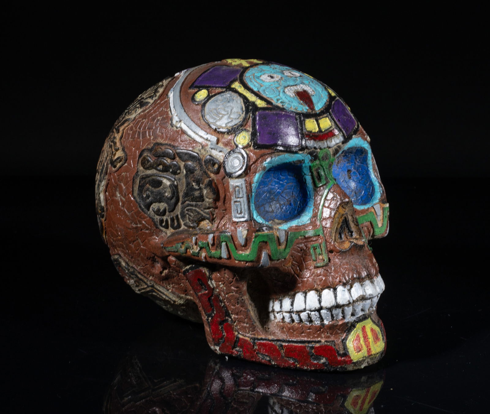 Heavy South American Skull Table Sculpture (1 of 11)