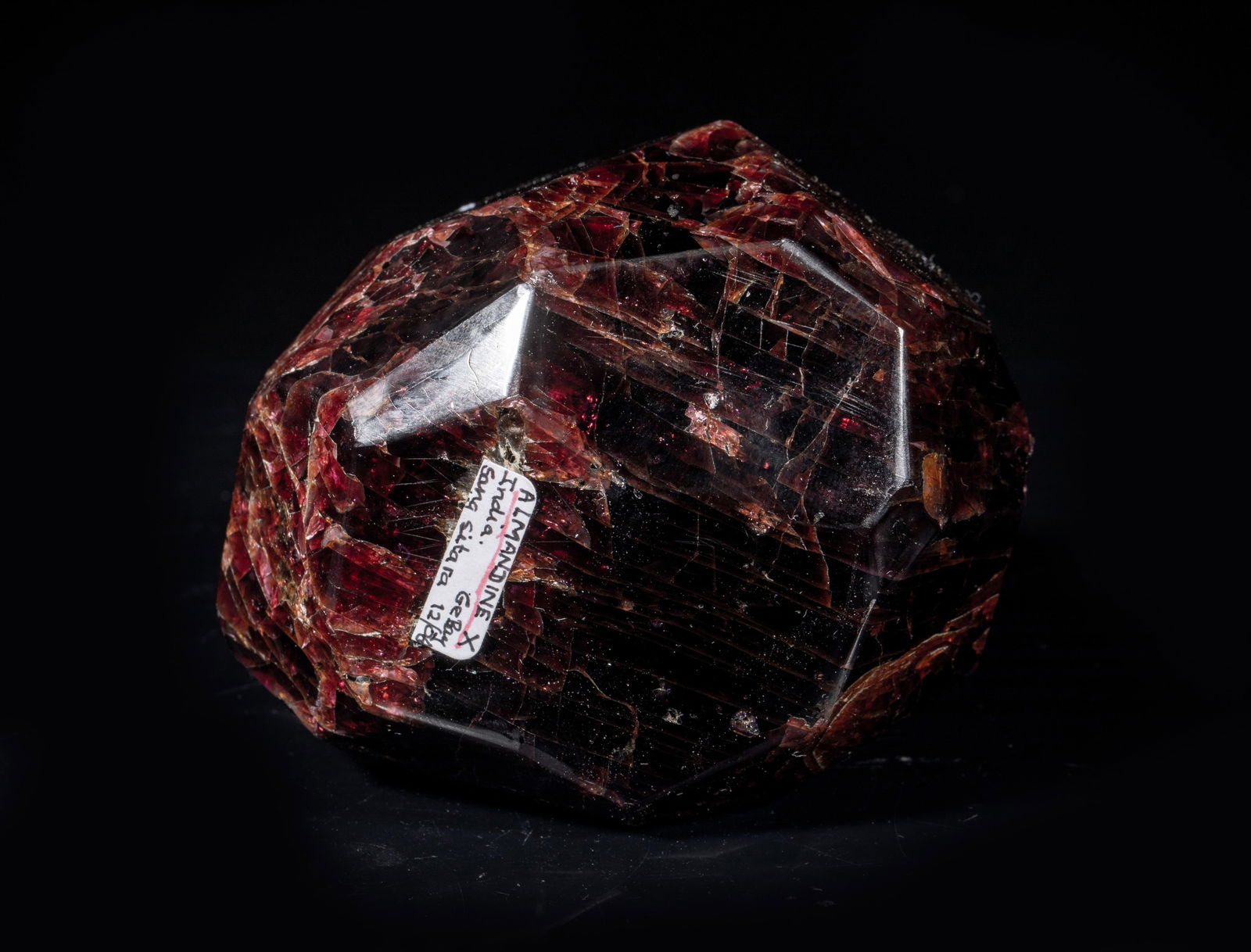 Large High Quality Cut Garnet Stone (1 of 9)