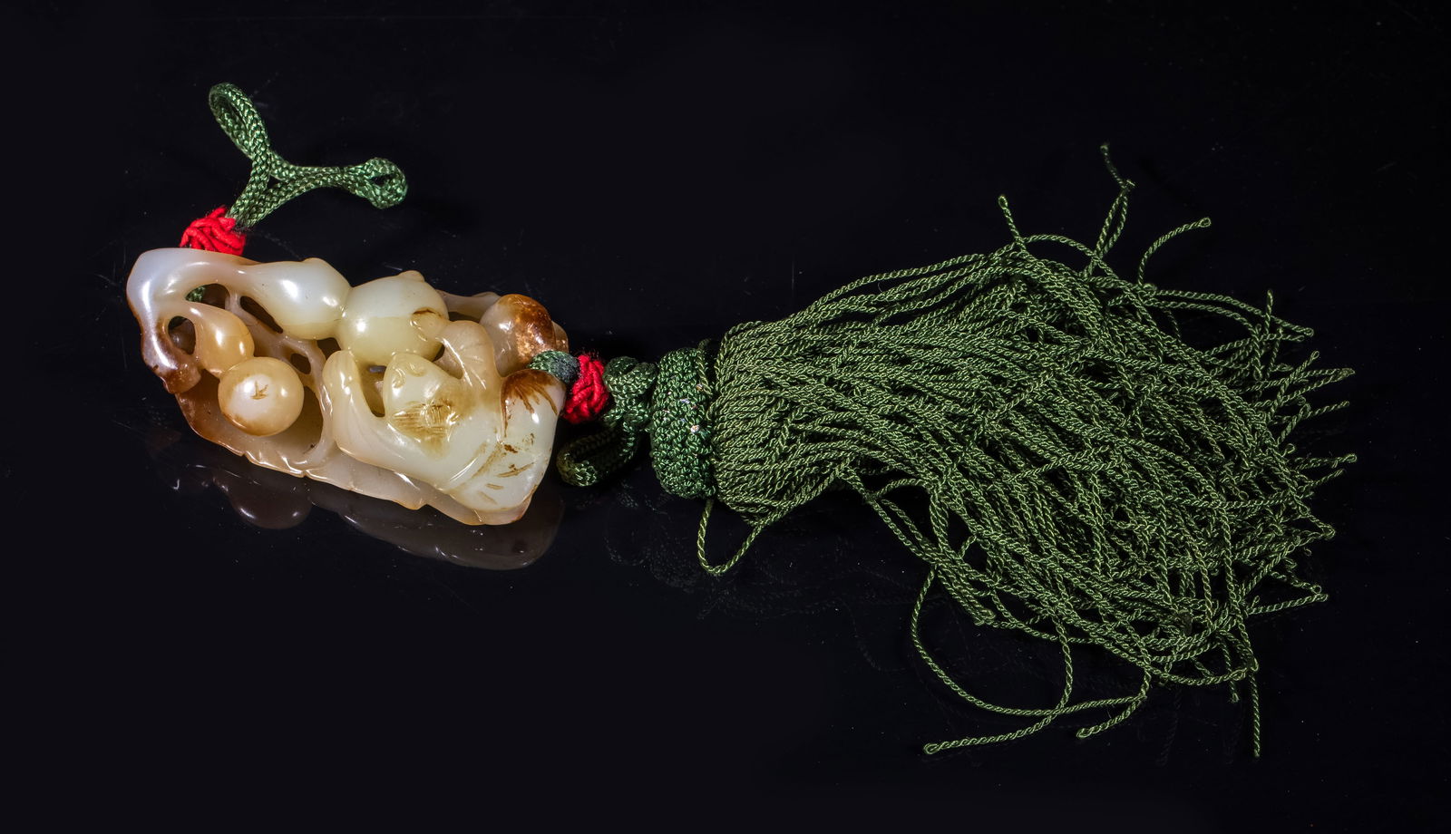 Rare Chinese Russet Jade Pendant (1 of 12)