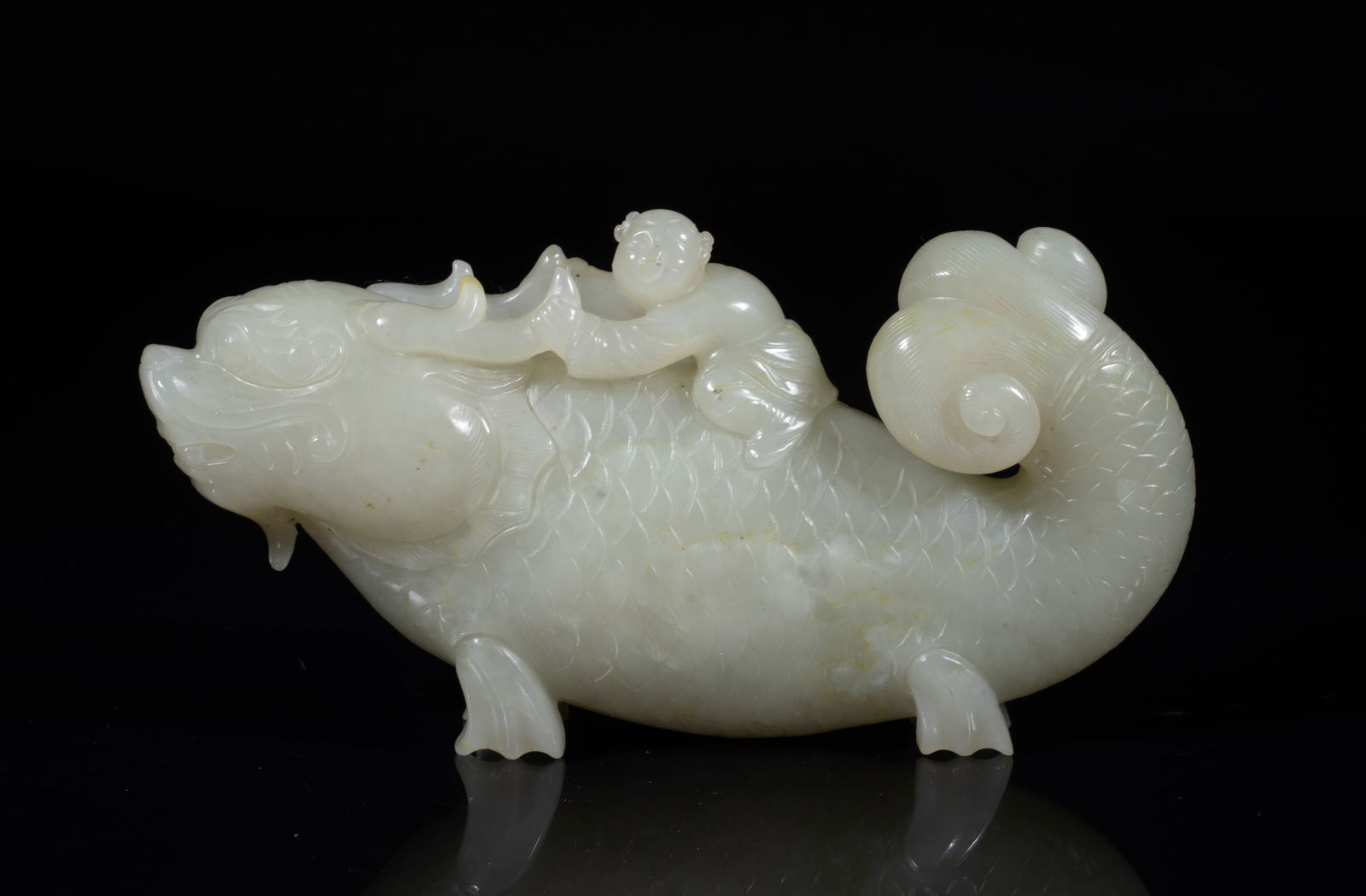 Chinese Jade Carved Table Sculpture (1 of 11)