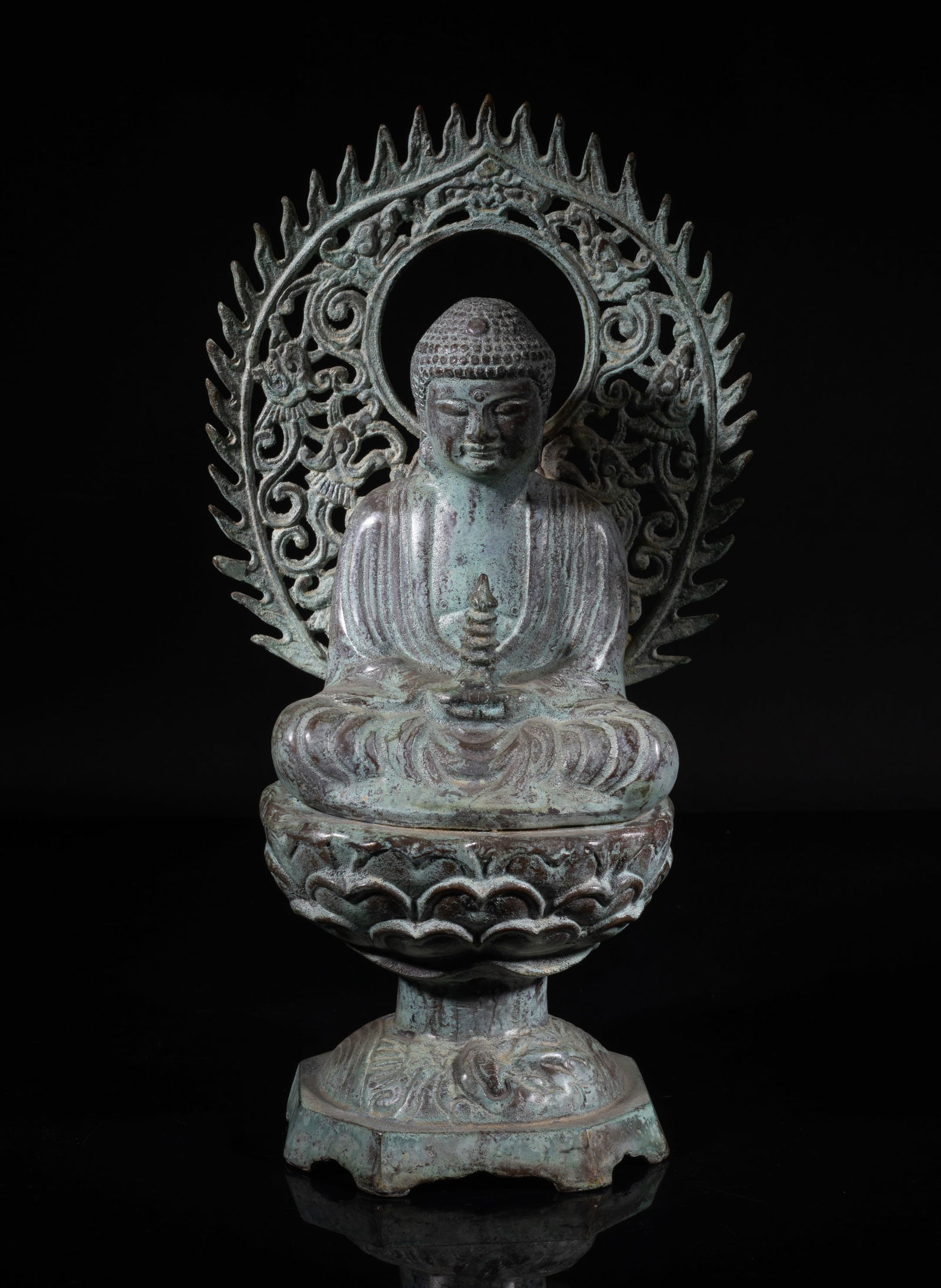 Large Korean Bronze Buddha (1 of 12)
