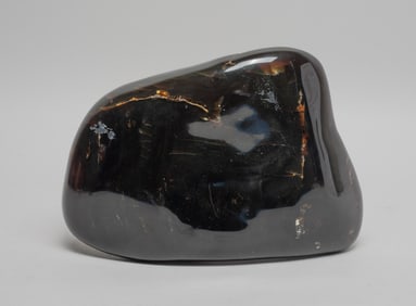 Large Amber Scholar Stone