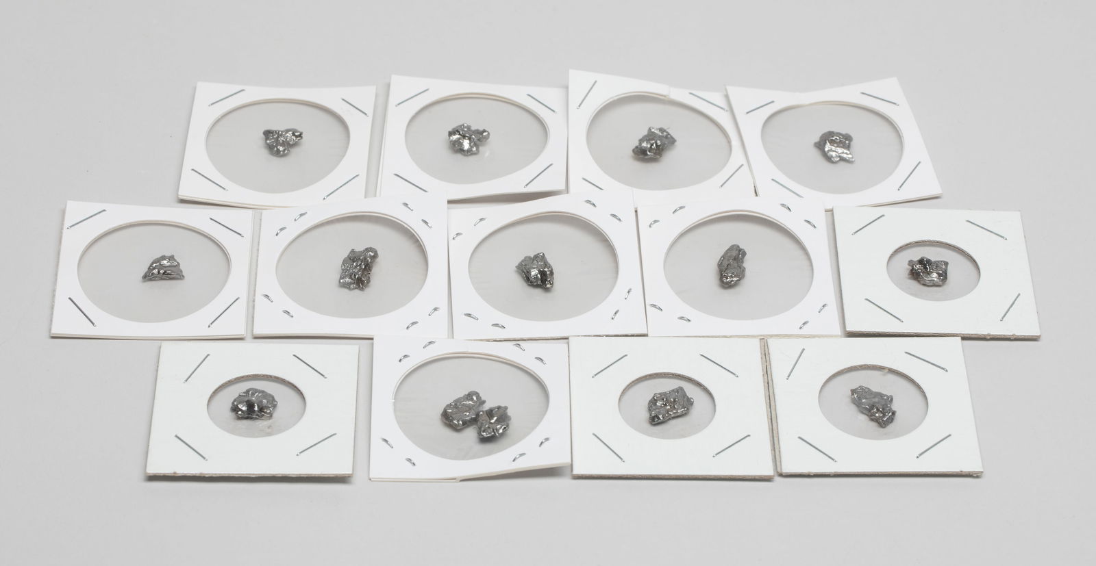 Estate Large Set Iron Meteorite Stones (1 of 9)