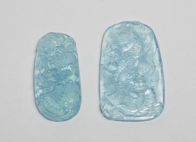 Chinese Export High Quality Aquamarine Pendants