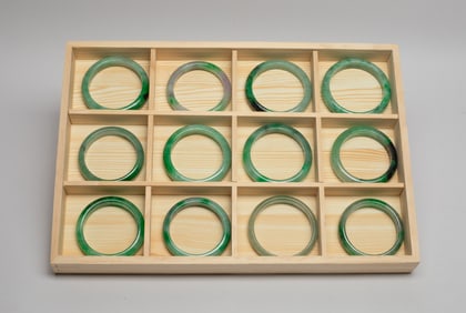 Large Set Chinese Export Bangles