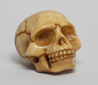 Japanese Old Carved Large Netsuke