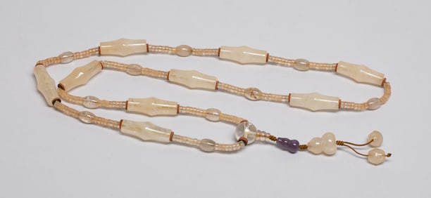 Asian Rock Crystal Necklace