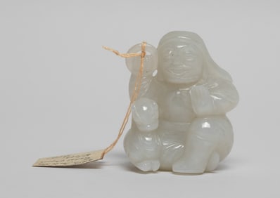 Chinese Jade Carved Figure of Liuhai
