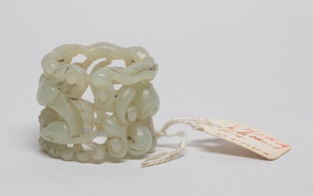 Chinese Jade Carved Thumb Ring