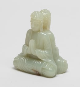 Chinese Jade Carved Buddha