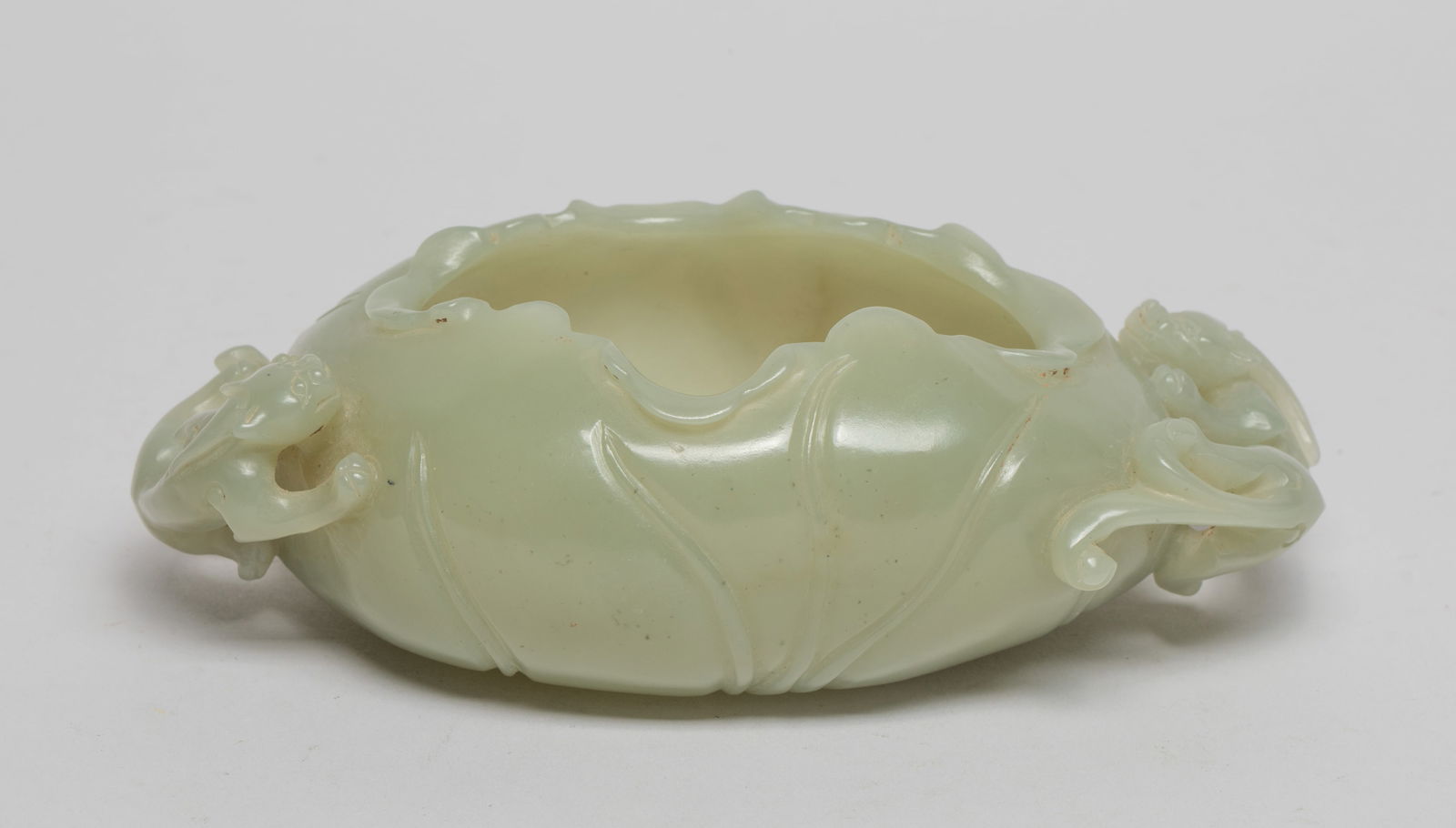 Chinese Jade Carved Brush Washer (1 of 10)