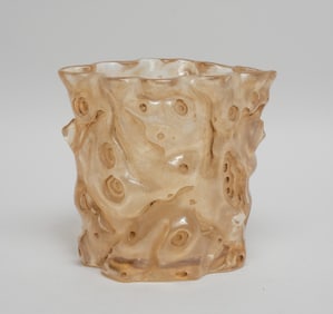 Chinese Crystal Like Brush Pot