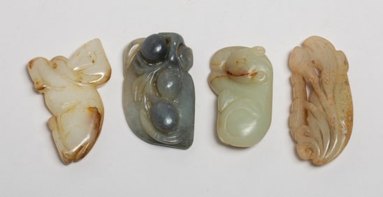 Set Chinese Export Jade Toggles