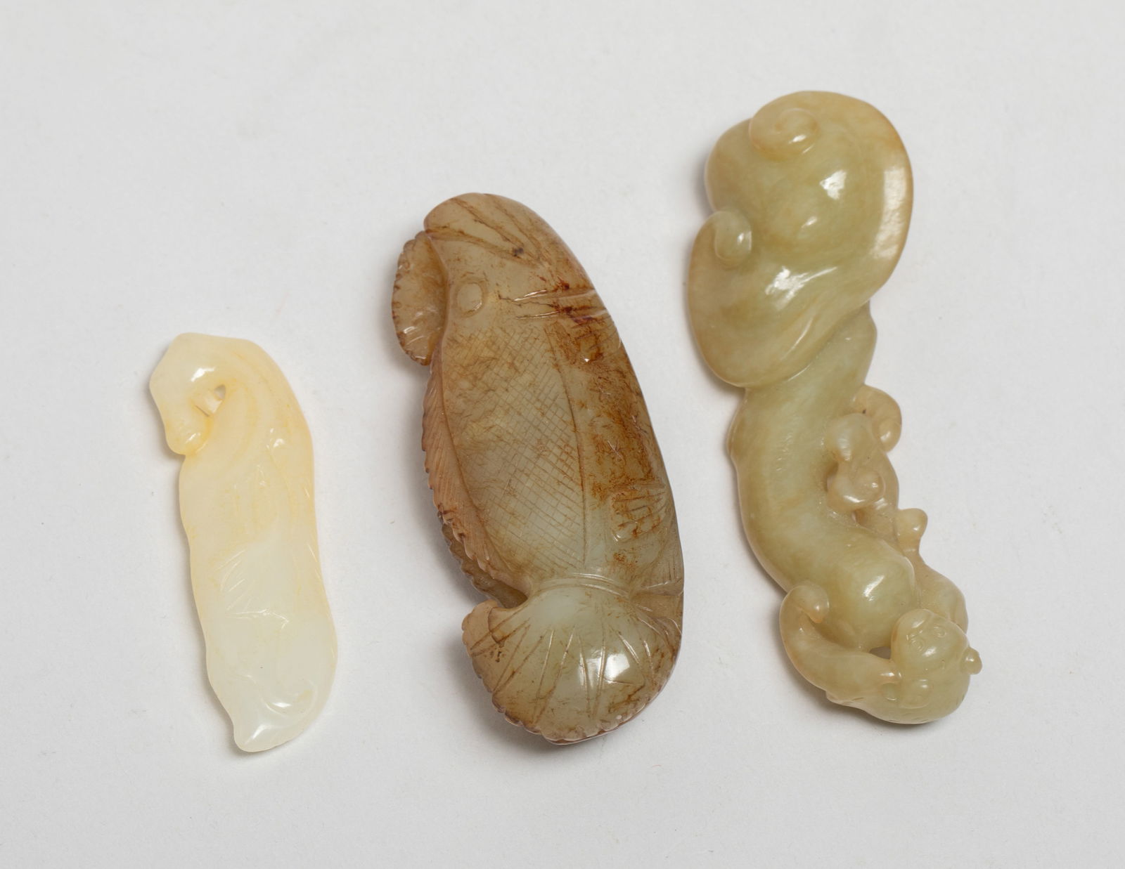 Set Chinese Russet Jade Toggles (1 of 12)