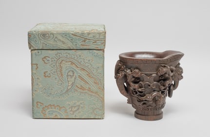 Chinese Carved Cup