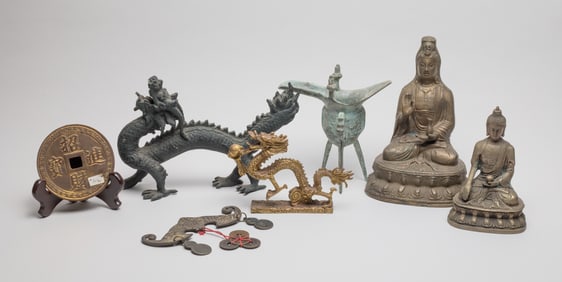 Chinese Export Bronze / Metal Pieces