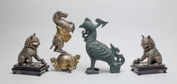 Chinese Bronze/ Metal Sculptures