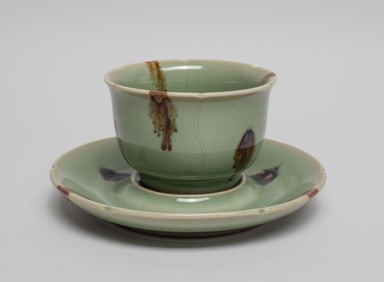 Chinese Longquan Type Porcelain Tea Cup
