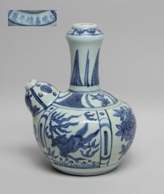 Chinese Temple Used Porcelain Pot