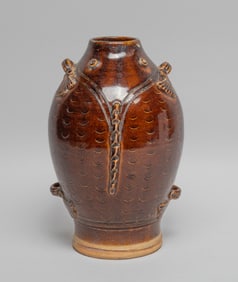 Chinese Salt Glazed Porcelain Vase
