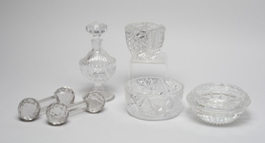 Collectible American Bright Cut Crystal Glass